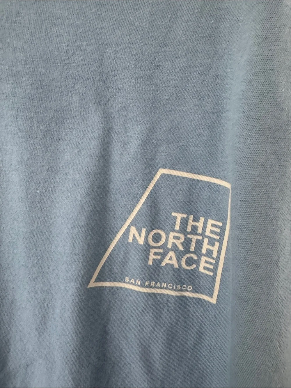 NWT The North Face Men's Logomarks T-shirt in steel blue sz XL
